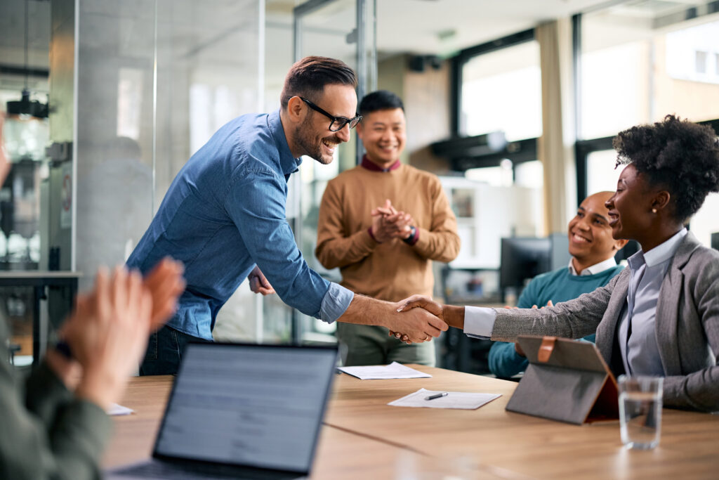 Sales professional displaying an entrepreneurial mindset